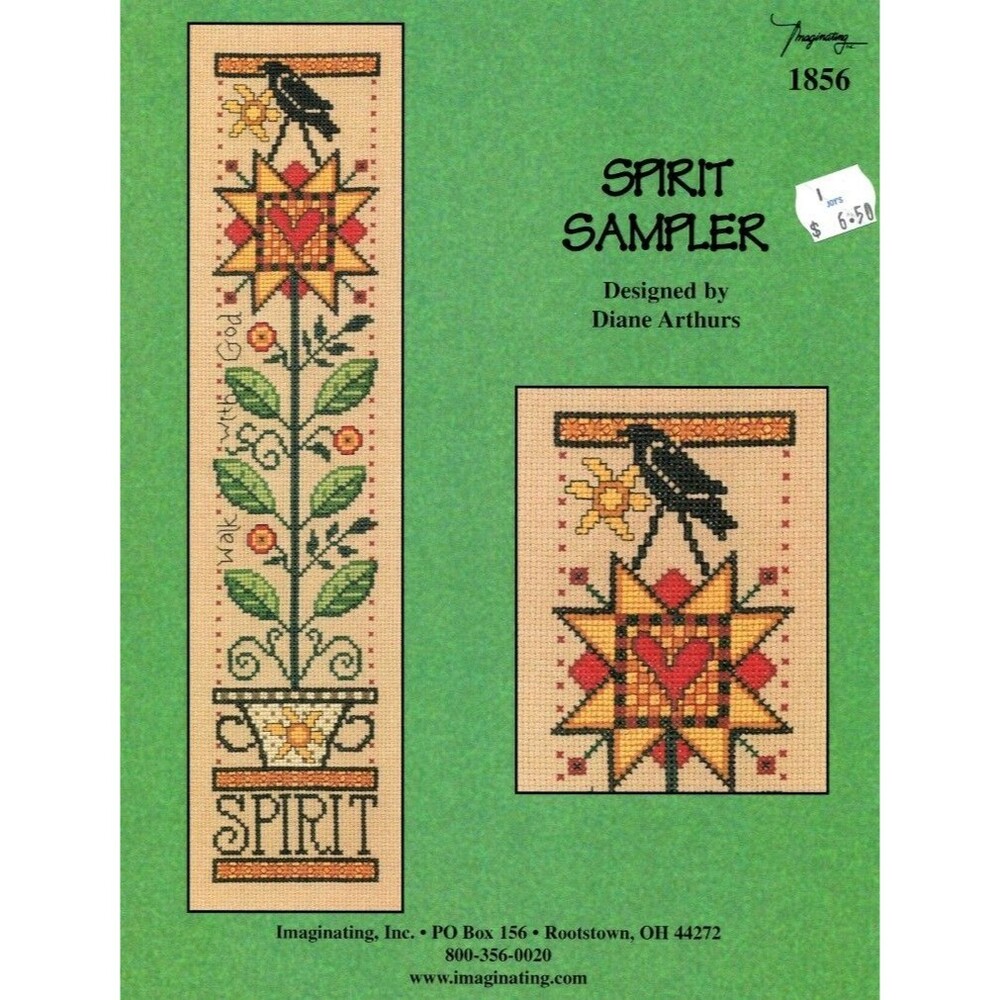 Cross Stitch Chart - Imaginating Inc - Spirit Sampler